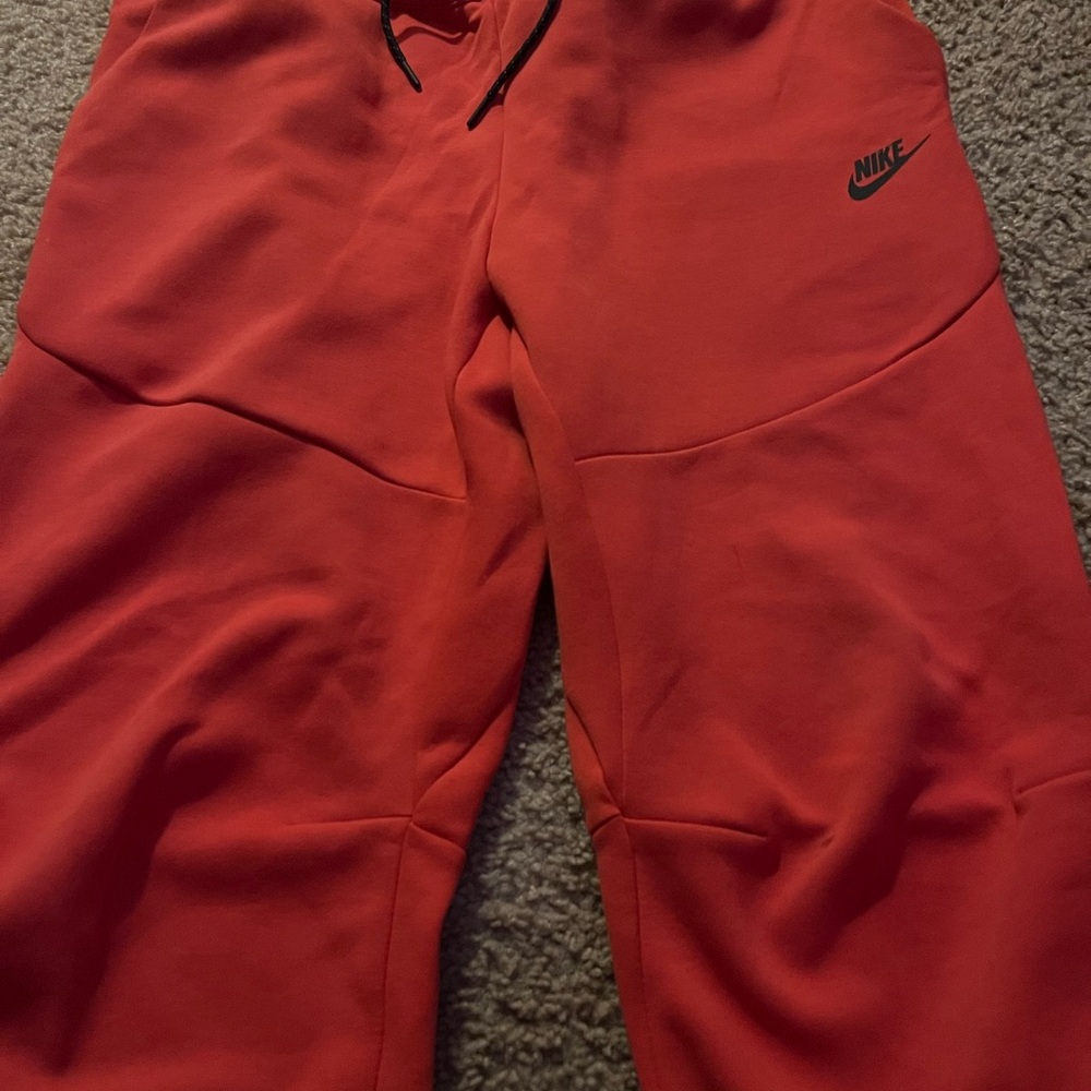 Nike Tech Red Jogger Pants